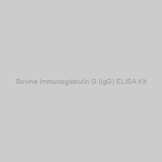 Image of Bovine Immunoglobulin G (IgG) ELISA Kit